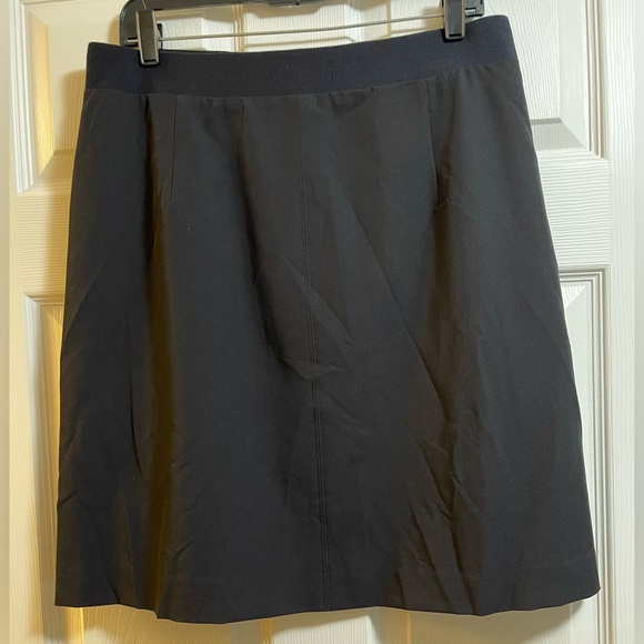 Liz Claiborne Women’s black lined skirt with pockets and elastic waistband Sz 8 - Picture 5 of 14